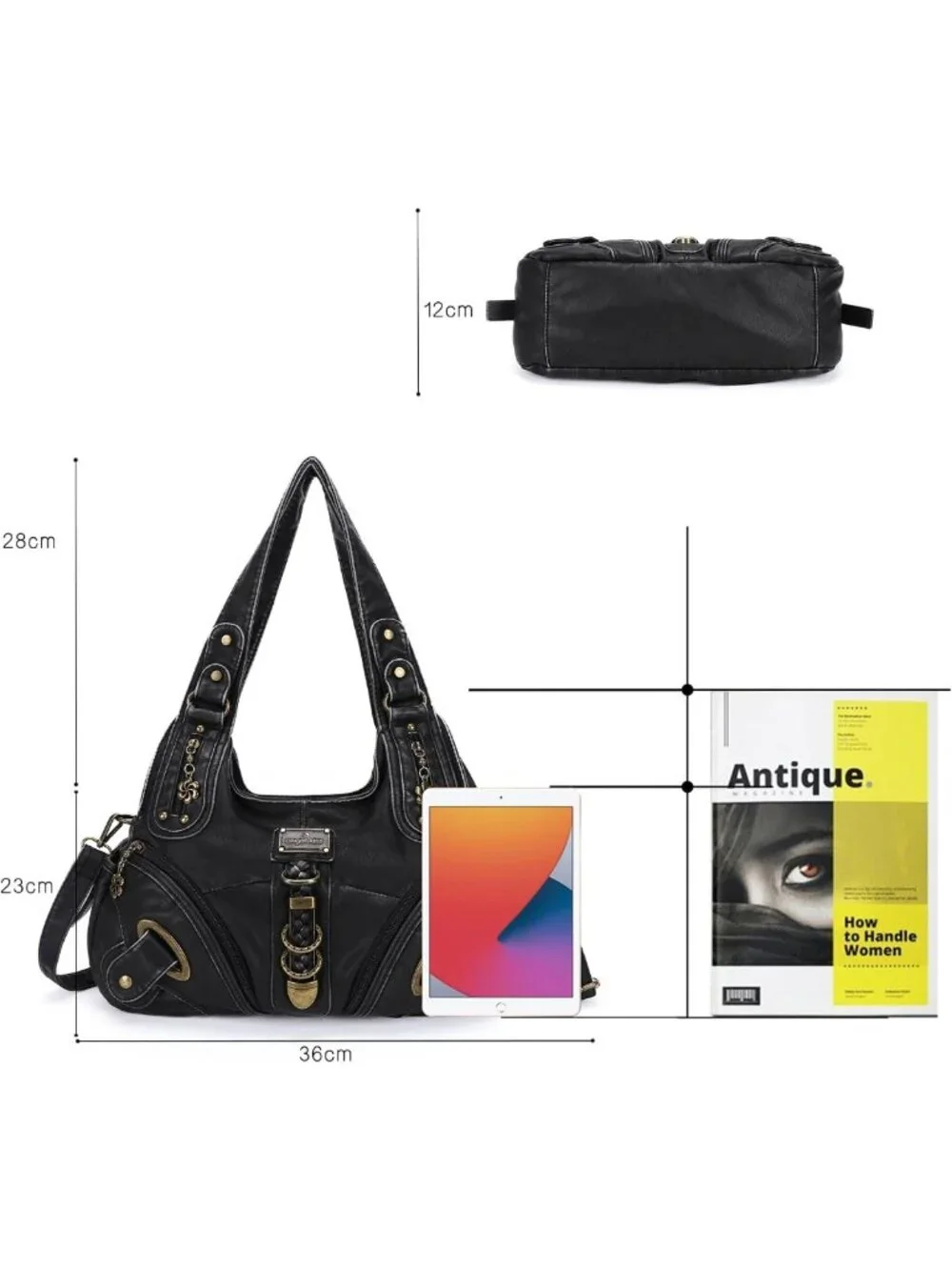 Stylish Large Hobo Handbag for Women | Versatile Daily Shoulder Purse & Satchel
